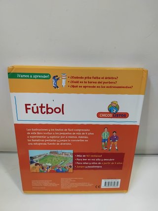 libro interactivo infantil "Fútbol"