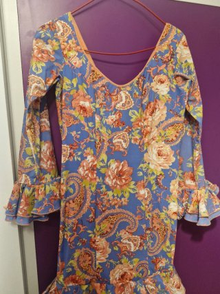 Traje de flamenca Canela Pura Talla 38