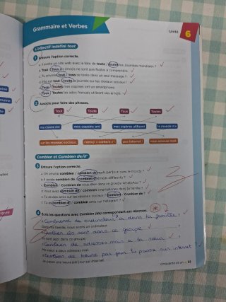 Parcours por le collège A1 Santillana Français