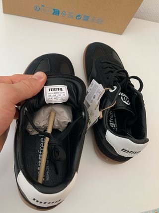 Zapatillas Mustang Free Plity Negras T38