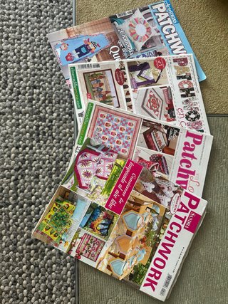 4 revistas de Patchwork