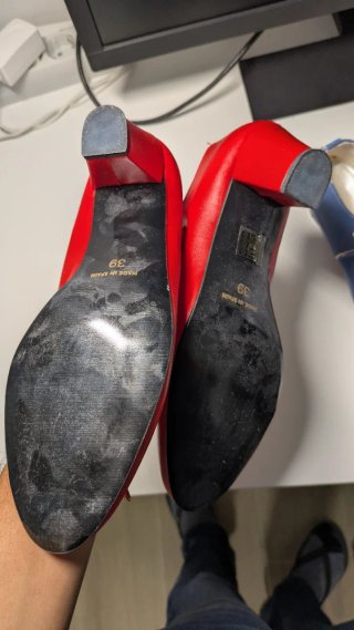 Zapatos de fiesta rojos