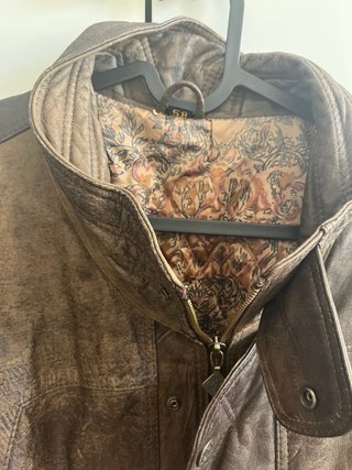 Chaqueta Piel Vintage ITALO Echtes Leder