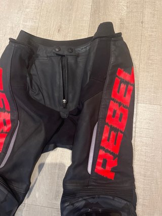 Pantalón Cuero Moto Rebelhorn Rebel Talla 54 Nuevo