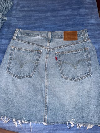 Gonna Levi's jeans blu taglia M/38/10
