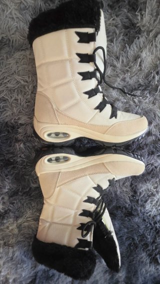 Botas de nieve y frío mujer