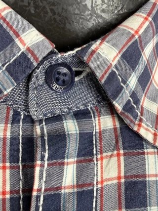 Tommy Hilfiger Denim Camicia Uomo M Quadri Cotone