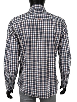 Tommy Hilfiger Denim Camicia Uomo M Quadri Cotone