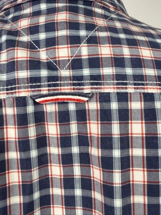 Tommy Hilfiger Denim Camicia Uomo M Quadri Cotone