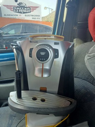 Cafetera Saeco Plata