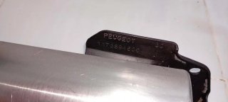 Tubo de escape moto Peugeot