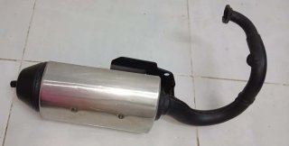 Tubo de escape moto Peugeot