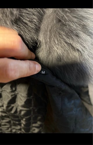 Chaleco pelo Zorro gris talla única