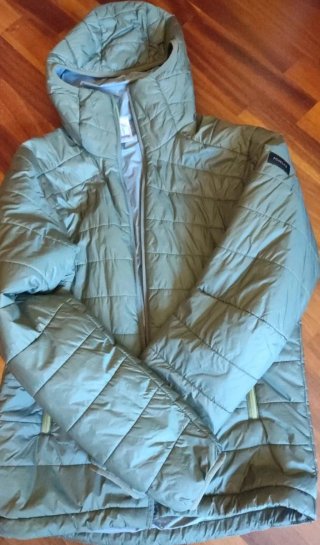 Abrigo acolchado Quechua verde M