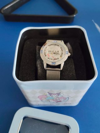 Reloj Cinnamoroll infantil con caja