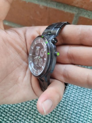 Reloj Citizen Eco-Drive Cronógrafo Negro