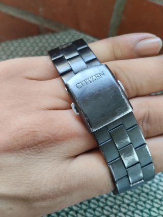 Reloj Citizen Eco-Drive Cronógrafo Negro