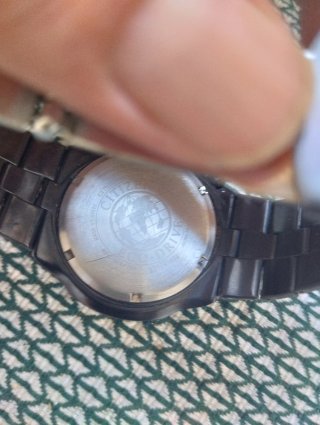 Reloj Citizen Eco-Drive Cronógrafo Negro