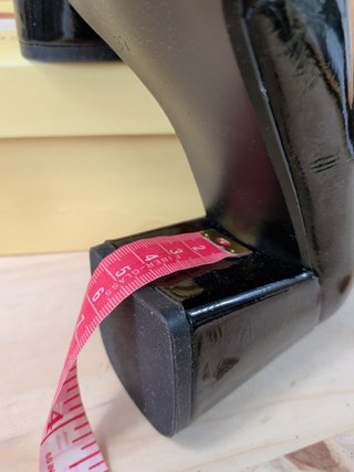 Mocasines Tacón Obsel Mujer 37 Negro Charol