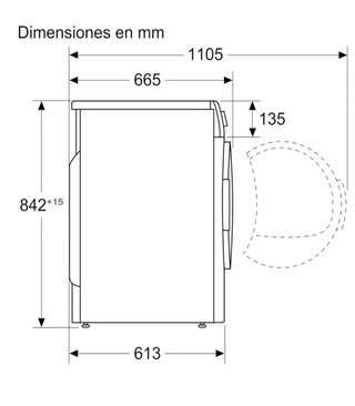 Secadora Bosch Serie 4 8kg