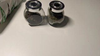 Set de 6 especieros de cristal