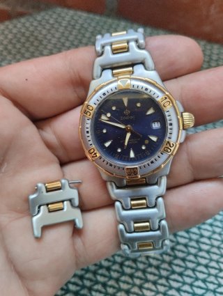 Reloj Zodiac Acero Dorado y Plateado