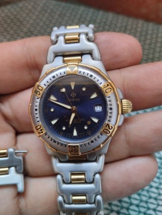 Reloj Zodiac Acero Dorado y Plateado