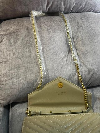 Bolso Yves Saint Laurent Beige