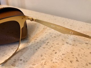 Gafas de Sol Ray-Ban Blaze Cat Eye Azul/Dorado