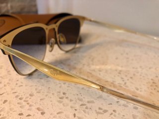 Gafas de Sol Ray-Ban Blaze Cat Eye Azul/Dorado