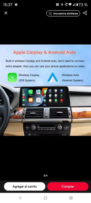 Pantalla BMW X5 E70/X6 E71 12.8 Linux