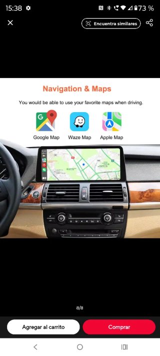 Pantalla BMW X5 E70/X6 E71 12.8 Linux