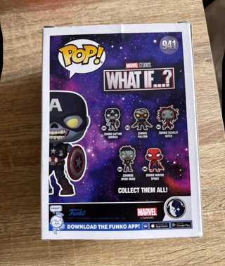 Funko Pop! What If...? Zombie Cap. América 941