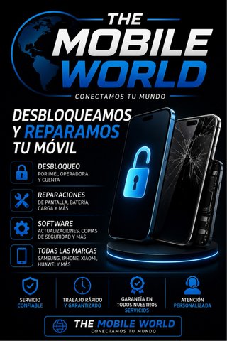 Reparacion y desbloqueos de telefonos y PC