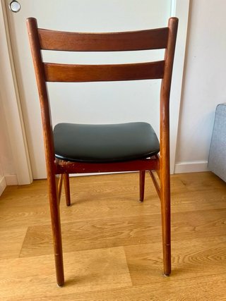 4 Sillas Vintage Diseño Escandinavo