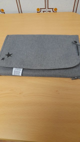 Bolso para silla de coche gris