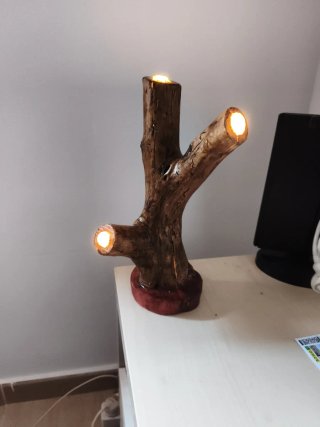 Lámpara artesanal meditación energía