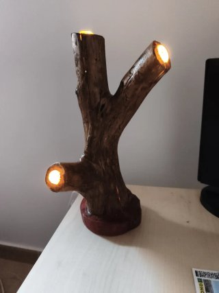Lámpara artesanal meditación energía
