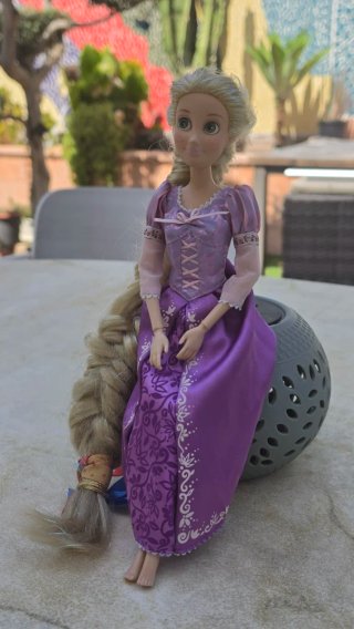 Muñeca Rapunzel Disney articulada