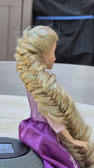 Muñeca Rapunzel Disney articulada