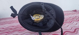 Casco equitación terciopelo DMS Vintage 80s T60