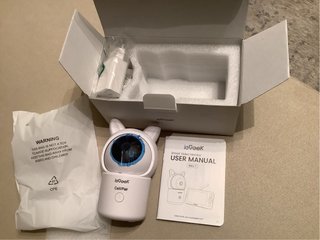 Cámara Vigilancia Bebé ieGeek 1080p Monitor 360º