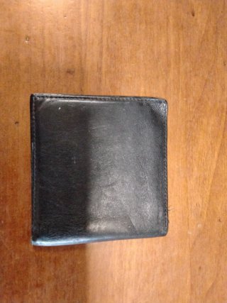 Portafoglio Versace nero in pelle