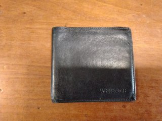 Portafoglio Versace nero in pelle
