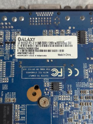 Scheda Video NVIDIA GeForce 8600 GT 512MB DDR3