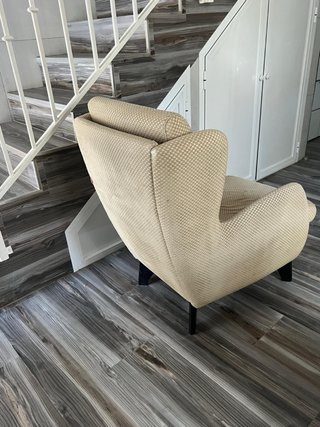 2 Sillones de Tela Beige
