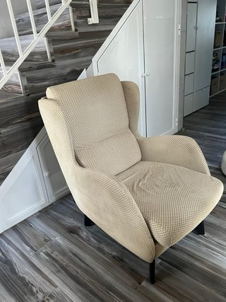 2 Sillones de Tela Beige