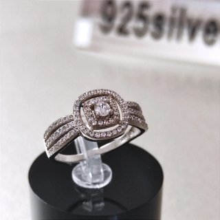 Anillo Plata 925 Mujer Circonitas