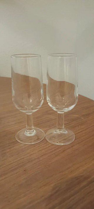 Juego de 12 copas de vino dulce