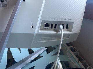 Ordenador Lenovo All-in-One Plata/Blanco